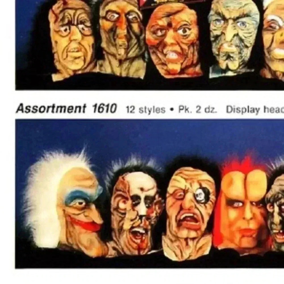 Vintage Halloween Mask Old Man Hag Witch With White Hair Hood Latex Costume 70s - Picture 9 of 9